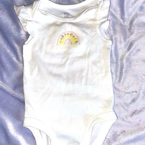 Baby girl bodysuit pre owned